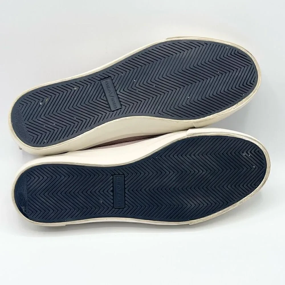 SeaVees Hintington Middie Ankle Suede Slip-On - Women’s US 9.5